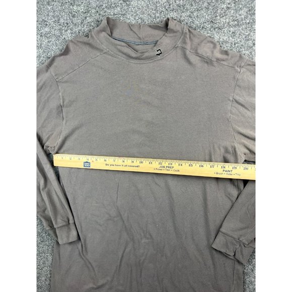 Polarmax Technical Base Layer Men's Large Gray Acclimate Dry High Neck Stretch - Picture 3 of 7